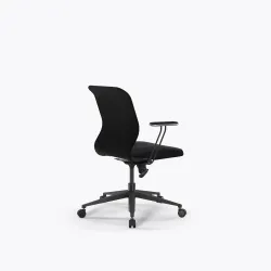 Кресло Метта Sit 8 Mr4-4T - Vivaldi /Uh00/Wh12/T4mV-b(M09.B11.G19.W02), Черный