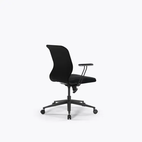 Кресло Метта Sit 8 Mr4-4T - Vivaldi /Uh00/Wh12/T4mV-b(M09.B11.G19.W02), Черный
