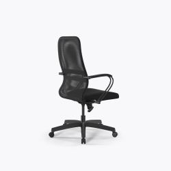 Кресло Метта Sit 8 B2-8K - X1+UMF(X1) /Uh00/Wh00/K3bL(M09.B02.G15.W01), Тем.серый-Черный