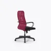 Кресло Метта Sit 8 B2-8K - X1+UMF(X1) /Uh00/Wh00/K3bL(M09.B02.G15.W01), Красный-Черный