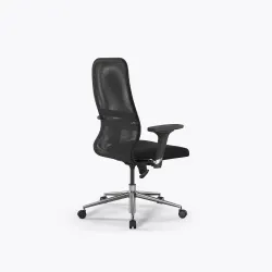 Кресло Метта Sit 8 B2-8D - X1+UMF(X1) /Uh00/Wh00/D02P(M09.B23.G18.W01), Тем.серый-Черный