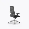 Кресло Метта Sit 8 B2-8D - X1+UMF(X1) /Uh00/Wh00/D02P(M09.B23.G18.W01), Св.серый-Черный