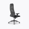 Кресло Метта Sit 8 B1-8D - X1+UMF(X1) /Uh00/Wh00/D02P(M09.B11.G19.W02), Св.серый-Черный