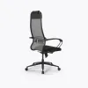 Кресло Метта Sit 10 B1-111K - X2+UMF(X1) /Ub00/Wh00/K1bL(M09.B11.G19.W02), Серый-Черный
