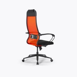 Кресло Метта Sit 10 B1-111K - X2+UMF(X1) /Ub00/Wh00/K1bL(M09.B11.G19.W02), Оранжевый-Черный