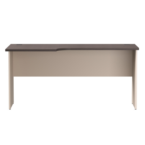 Стол эргономичный левый опоры ЛДСП Everprof EVO 1580х670(870)x755 мм Дуб Пасадена/Кашемир