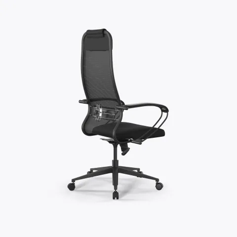 Кресло Метта Sit 10 B1-111K - X2+UMF(X1) /Ub00/Wh00/K1bL(M09.B11.G19.W02), Черный