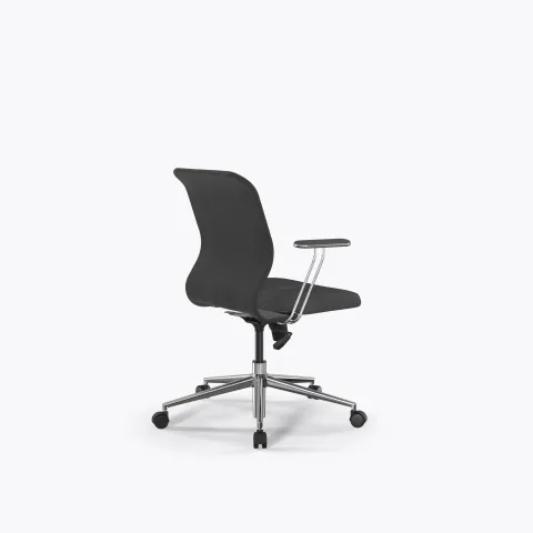 Кресло Метта Sit 8 Mr4-4T - Vivaldi /Uh00/Wh12/T4mV-c(M09.B23.G18.W01), Темно-серый