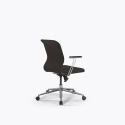 Кресло Метта Sit 8 Mr4-4T - Vivaldi /Uh00/Wh12/T4mV-c(M09.B23.G18.W01), Темно-коричневый