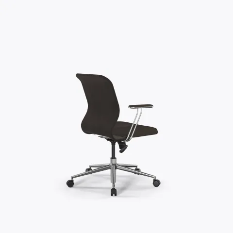 Кресло Метта Sit 8 Mr4-4T - Vivaldi /Uh00/Wh12/T4mV-c(M09.B23.G18.W01), Темно-коричневый