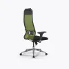 Кресло Метта Sit 10 B1-111D - X2+UMF(X1) /Ub00/Wh00/D02P(M09.B23.G18.W01), Зеленый-Черный