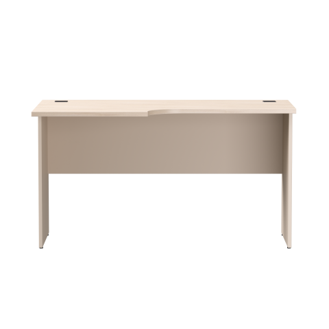 Стол эргономичный левый опоры ЛДСП Everprof EVO 1380х670(870)x755 мм Дуб Соната/Кашемир