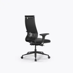 Кресло Метта SynchroSit 10 B2-163D - T+Extra /Km00/Wm12/D02P(M24.B11.G19.W02), Черный