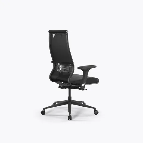 Кресло Метта SynchroSit 10 B2-163D - T+Extra /Km00/Wm12/D02P(M24.B11.G19.W02), Черный