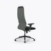 Кресло Метта Sit 8 B1-10D - UMF(X1) /Uh02/Wh00/D02P(M09.B11.G19.W02), Тем.серый-Черный