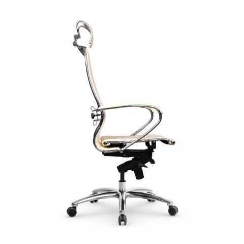 Кресло Метта Samurai K-2.04 Infinity Easy Clean (Молочный)