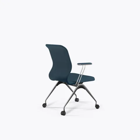 Кресло Метта Sit 8 Mr4-4T - Vivaldi /Uh00/Wh12/T4mV-c(F53.W02), Светло-синий