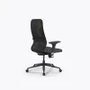 Кресло Метта SynchroSit 8 B2-9D - X2+Bahama /Uh00/Wh12/D02P(M20.B11.G19.W02), Черный-Тем.серый