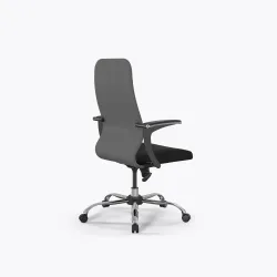 Кресло Метта Sit 8 B2-10U - UMF(X1) /Uh02/Wh00/U1mL-b(M09.B21.G20.W01), Св.серый-Черный