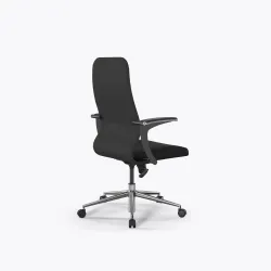 Кресло Метта Sit 8 B2-10U - UMF(X1) /Uh02/Wh00/U1mL-b(M09.B23.G18.W01), Тем.серый-Черный