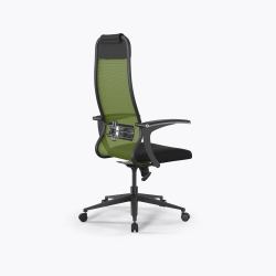 Кресло Метта Sit 10 B1-111U - X2+UMF(X1) /Ub00/Wh00/U0mL-b(M09.B11.G19.W02), Зеленый-Черный