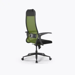 Кресло Метта Sit 10 B1-111U - X2+UMF(X1) /Ub00/Wh00/U0mL-b(M09.B11.G19.W02), Зеленый-Черный