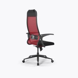 Кресло Метта Sit 10 B1-111U - X2+UMF(X1) /Ub00/Wh00/U0mL-b(M09.B11.G19.W02), Красный-Черный