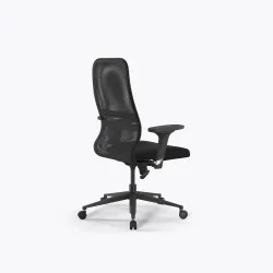 Кресло Метта Sit 8 B2-8D - X1+UMF(X1) /Uh00/Wh00/D02P(M09.B11.G19.W02), Тем.серый-Черный