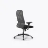 Кресло Метта Sit 8 B2-8D - X1+UMF(X1) /Uh00/Wh00/D02P(M09.B11.G19.W02), Св.серый-Черный