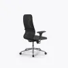 Кресло SynchroSit 8 B2-9D - X2+Bahama /Uh00/Wh12/D02P(M25.B23.G18.W02), Черный-Тем.серый