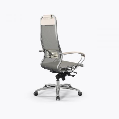 Кресло Метта Samurai L1-1K - TS /Uc00/Nc00/K2cL(M06.B31.G04.W03), Молочный