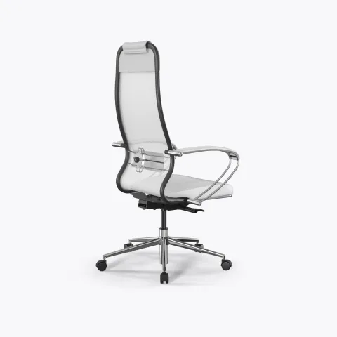 Кресло SynchroSit 10 B1-115K - X2+Extra /Um00/Wm12/K1cL(M23.B23.G18.W02), Белый
