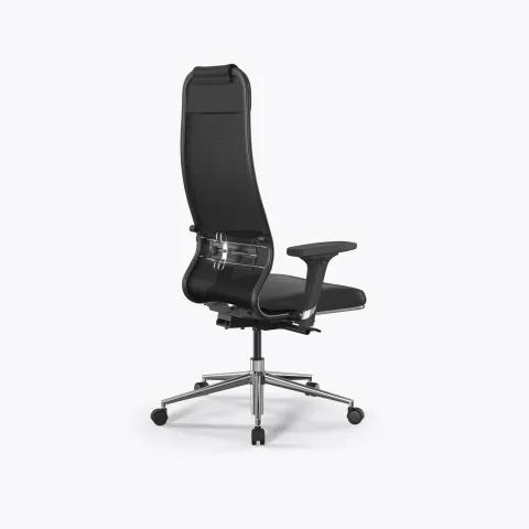 Кресло SynchroSit 10 B1-115D - X2+Extra /Um00/Wm12/D02P(M23.B23.G18.W02), Черный