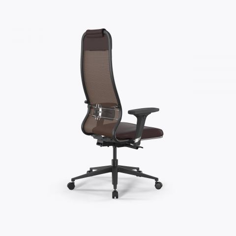 Кресло SynchroSit 10 B1-115D - X2+Extra /Um00/Wm12/D02P(M23.B11.G19.W02), Темно-коричневый