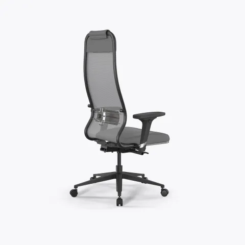 Кресло SynchroSit 10 B1-115D - X2+Extra /Um00/Wm12/D02P(M23.B11.G19.W02), Серый