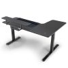 Стол для компьютера (для геймеров) угловой (левый) c электроприводом EUREKA ERK-L60L-B-PRO-V1-EU