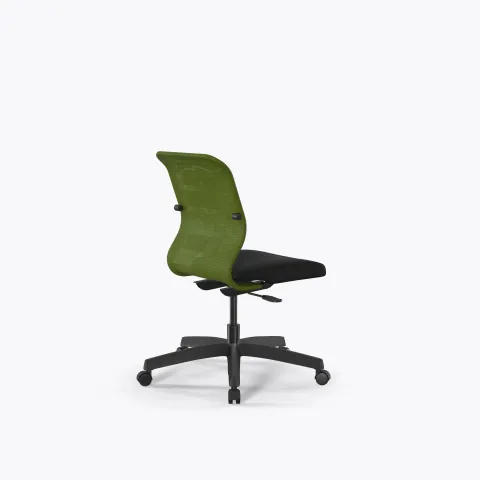 Кресло Sit 8 M4-8 - X2+UMF(X1) /Uh00/Wh00(M01.B02.G15.W01), Зеленый-Черный