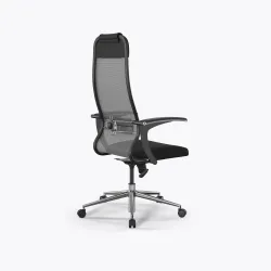Кресло Sit 10 B1-111U - X2+UMF(X1) /Ub00/Wh00/U0mL-b(M09.B23.G18.W01), Серый-Черный
