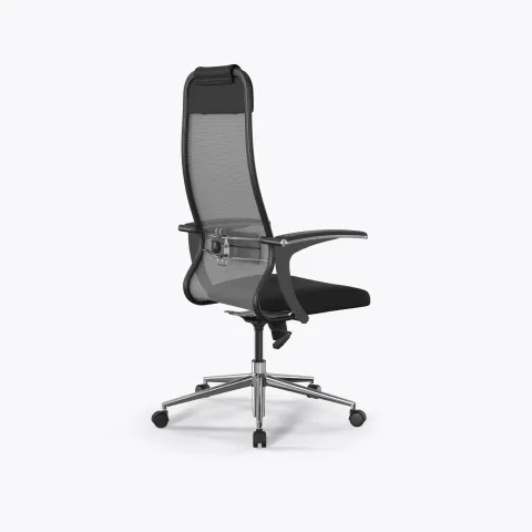 Кресло Sit 10 B1-111U - X2+UMF(X1) /Ub00/Wh00/U0mL-b(M09.B23.G18.W01), Серый-Черный