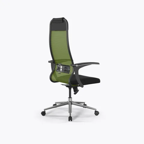 Кресло Sit 10 B1-111U - X2+UMF(X1) /Ub00/Wh00/U0mL-b(M09.B23.G18.W01), Зеленый-Черный
