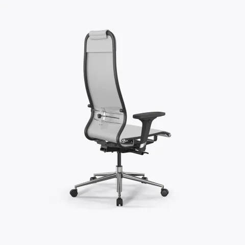 Кресло SynchroSit 10 B1-104D - T /Um00/Nb00/D02P(M23.B23.G18.W02), Белый