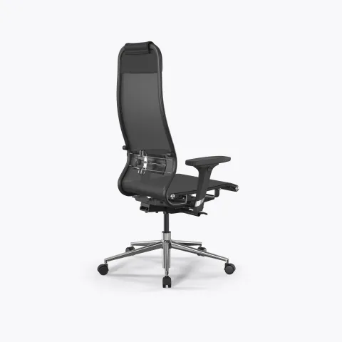 Кресло SynchroSit 10 B1-104D - T /Um00/Nb00/D02P(M23.B23.G18.W02), Серый