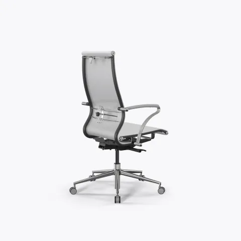 Кресло SynchroSit 10 B2-107K - T /Km00/Nb00/K15cL(M23.B23.G18.W13), Белый