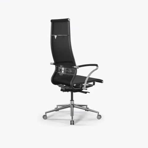 Кресло SynchroSit 10 B1-107K - T /Km00/Nb00/K15cL(M23.B23.G18.W13), Черный