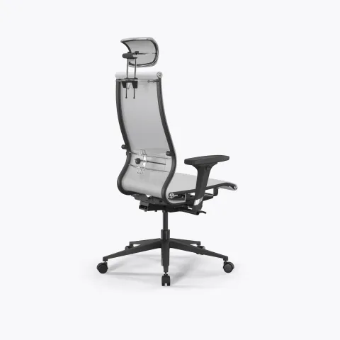Кресло SynchroSit 10 B2-107D - T /Km00/Nb00/D02P/H13mL-2D(M23.B11.G19.W02), Белый
