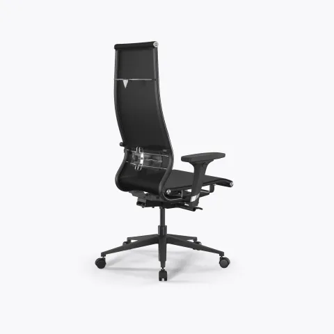 Кресло SynchroSit 10 B1-107D - T /Km00/Nb00/D02P(M23.B11.G19.W02), Черный