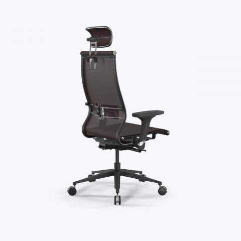 Кресло SynchroSit 10 L2-107D - TV /Km00/Nb00/D02P/H13mL-2D(M24.B11.G19.W25), Коричневый