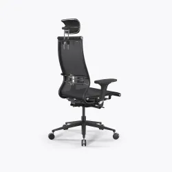 Кресло SynchroSit 10 L2-107D - TV /Km00/Nb00/D02P/H13mL-2D(M24.B11.G19.W25), Черный