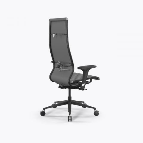 Кресло SynchroSit 10 B1-110D - Extra /Km02/Nb02/D02P(M23.B11.G19.W25), Серый