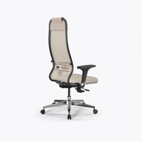 Кресло SynchroSit 10 B1-115D - X2+Extra /Um00/Wm12/D02P(M18.B22.G18.W02), Молочный